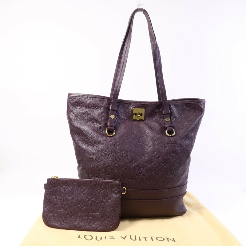 LOUIS VUITTON Monogram Empreinte Citadine PM肩背袋-9