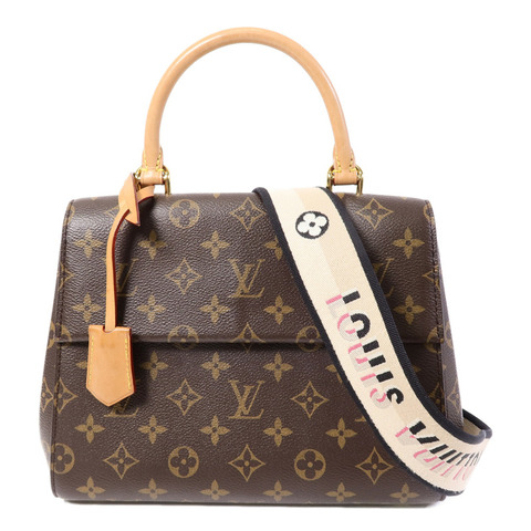 LOUIS VUITTON Monogram Cluny BB手挽肩背兩用袋