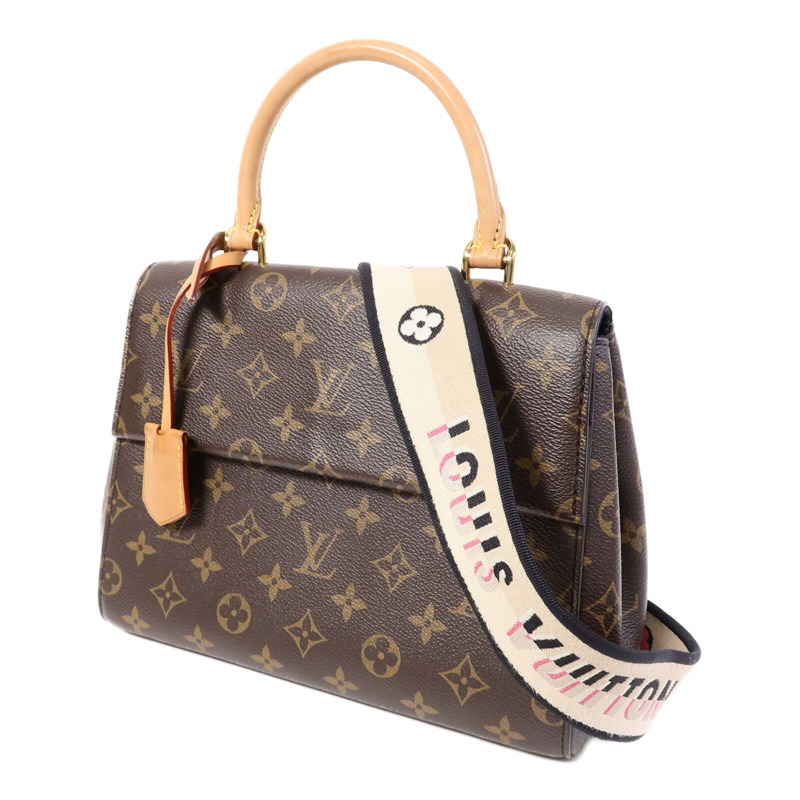 LOUIS VUITTON Monogram Cluny BB手挽肩背兩用袋-2
