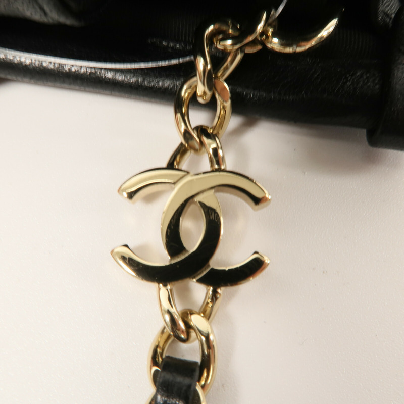 CHANEL Tweed/PVC Clutch with Chain鏈帶肩背袋-8