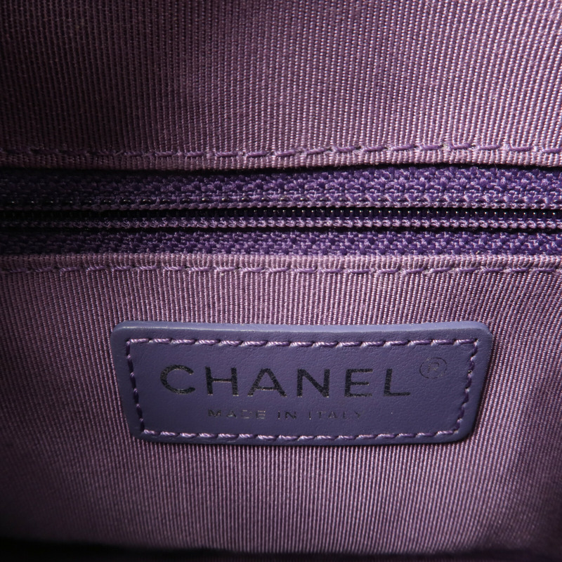 CHANEL 牛皮皮革Gabrielle Small鏈帶肩背袋-5