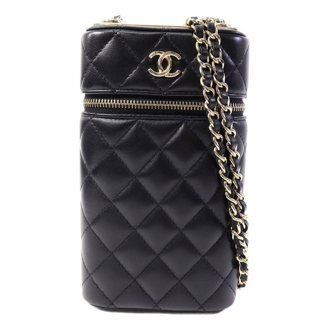 CHANEL 羊皮皮革Trendy CC Phone Bag鏈帶肩背袋
