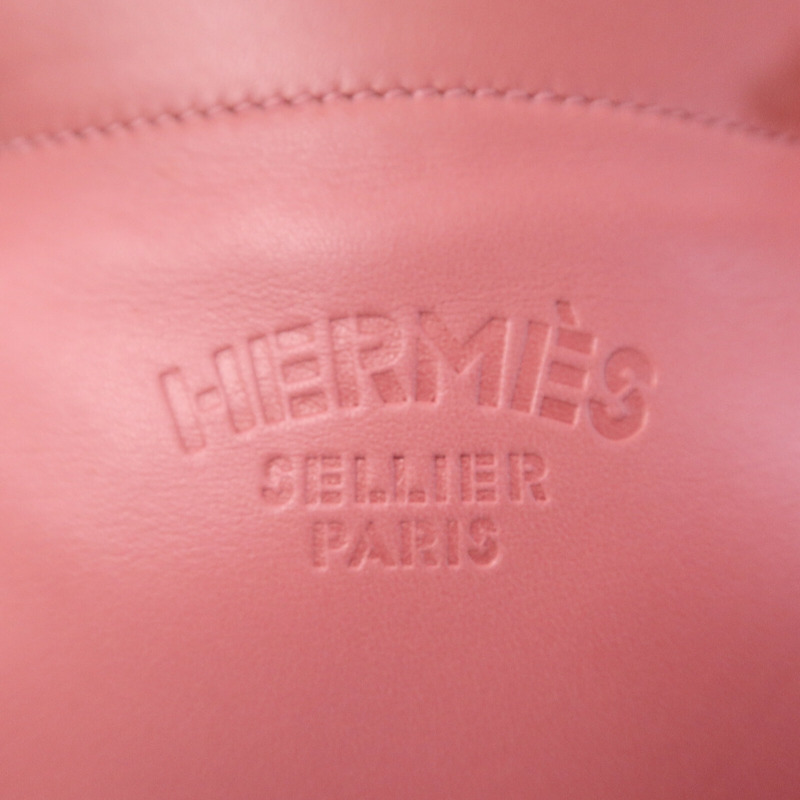 HERMES Swift皮革Aline Mini肩背袋Rose Azalee-5