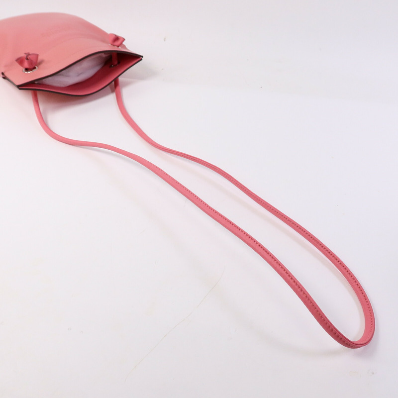 HERMES Swift皮革Aline Mini肩背袋Rose Azalee-9