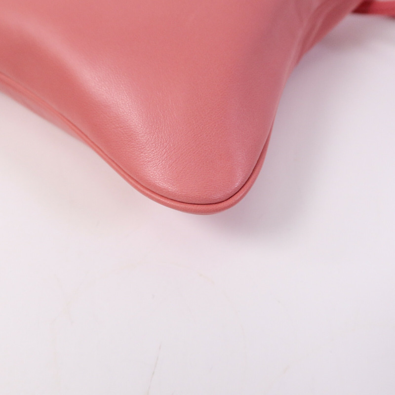 HERMES Swift皮革Aline Mini肩背袋Rose Azalee-11