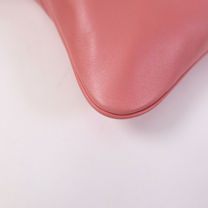 HERMES Swift皮革Aline Mini肩背袋Rose Azalee-14