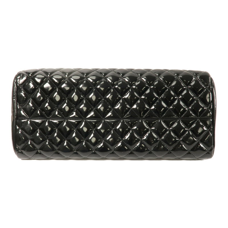 CHANEL 漆皮皮革Shoudler Bag鏈帶肩背袋-3