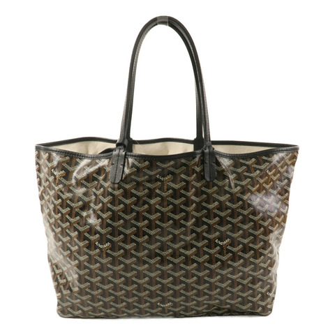 GOYARD 牛皮皮革/塗層帆布Saint Louis PM手挽袋