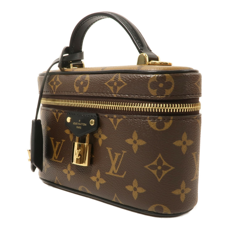 LOUIS VUITTON Monogram Reverse Vanity Chain Pouch手挽肩背兩用袋-2