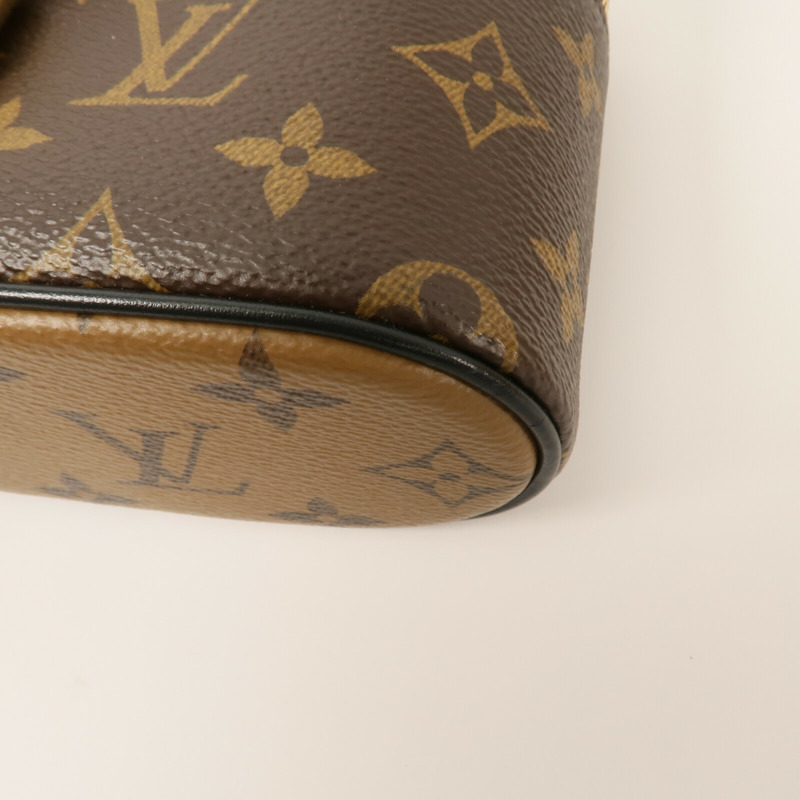 LOUIS VUITTON Monogram Reverse Vanity Chain Pouch手挽肩背兩用袋-10