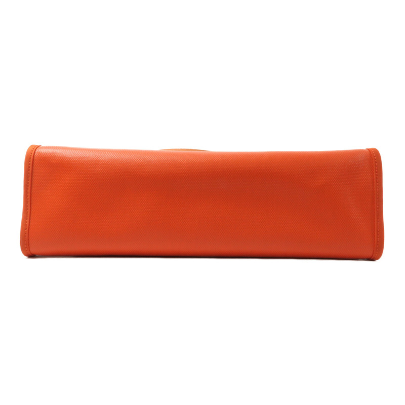 HERMES 帆布Herbag PM手挽肩背兩用袋Orange Mecano/Rough H-3