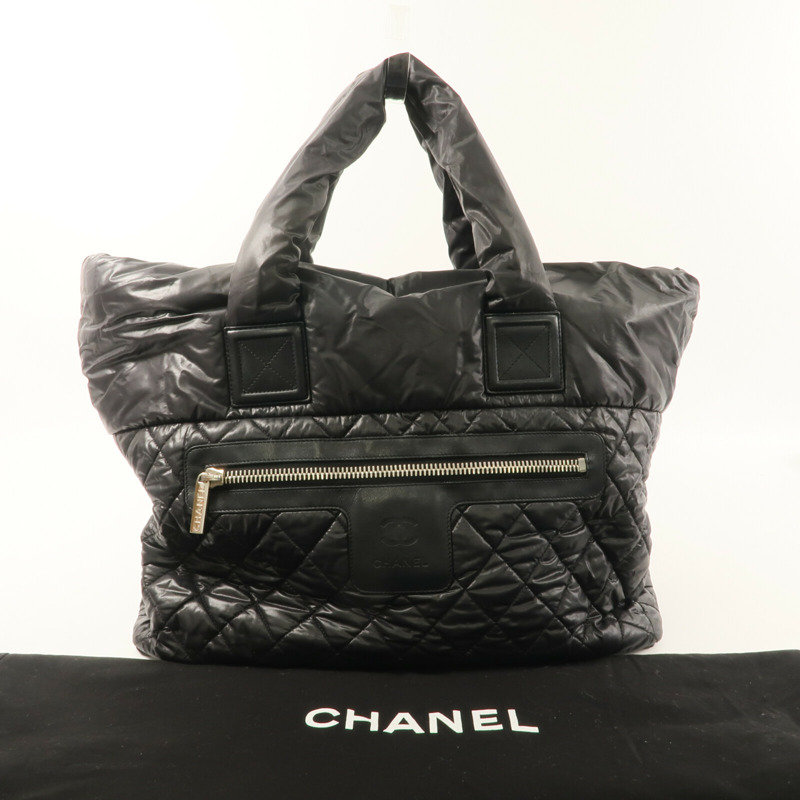 CHANEL 尼龍Coco Cocoon手挽袋-10