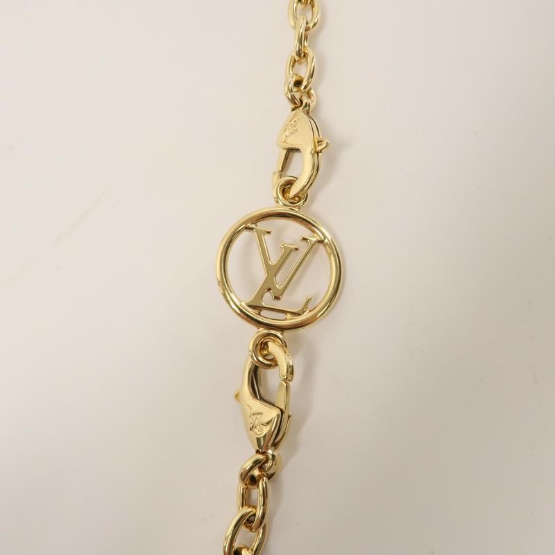 LOUIS VUITTON Monogram Dune Pochette Camille鏈帶肩背袋-7