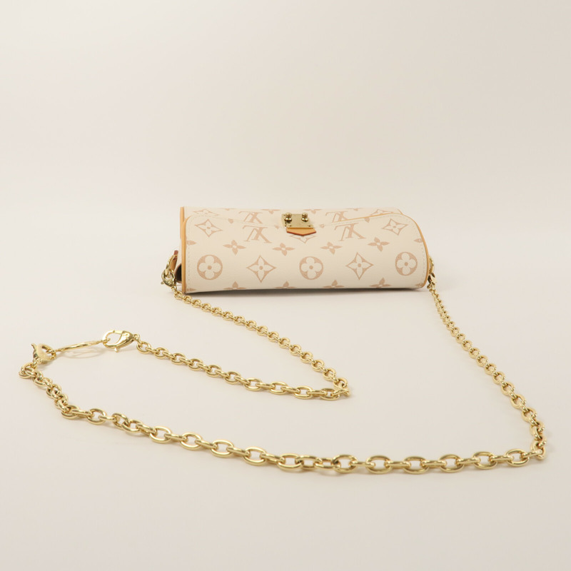 LOUIS VUITTON Monogram Dune Pochette Camille鏈帶肩背袋-8