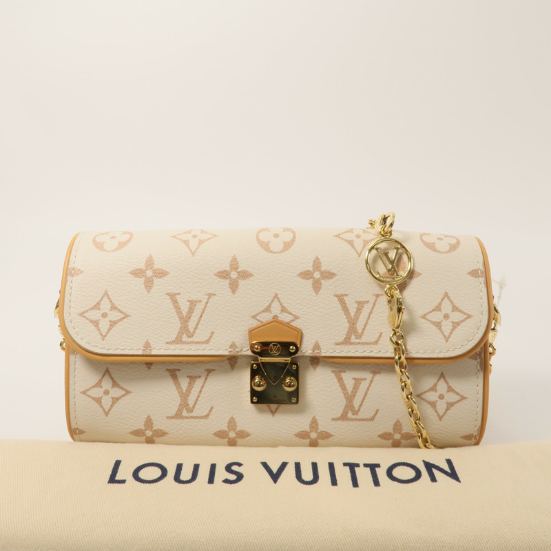 LOUIS VUITTON Monogram Dune Pochette Camille鏈帶肩背袋-9
