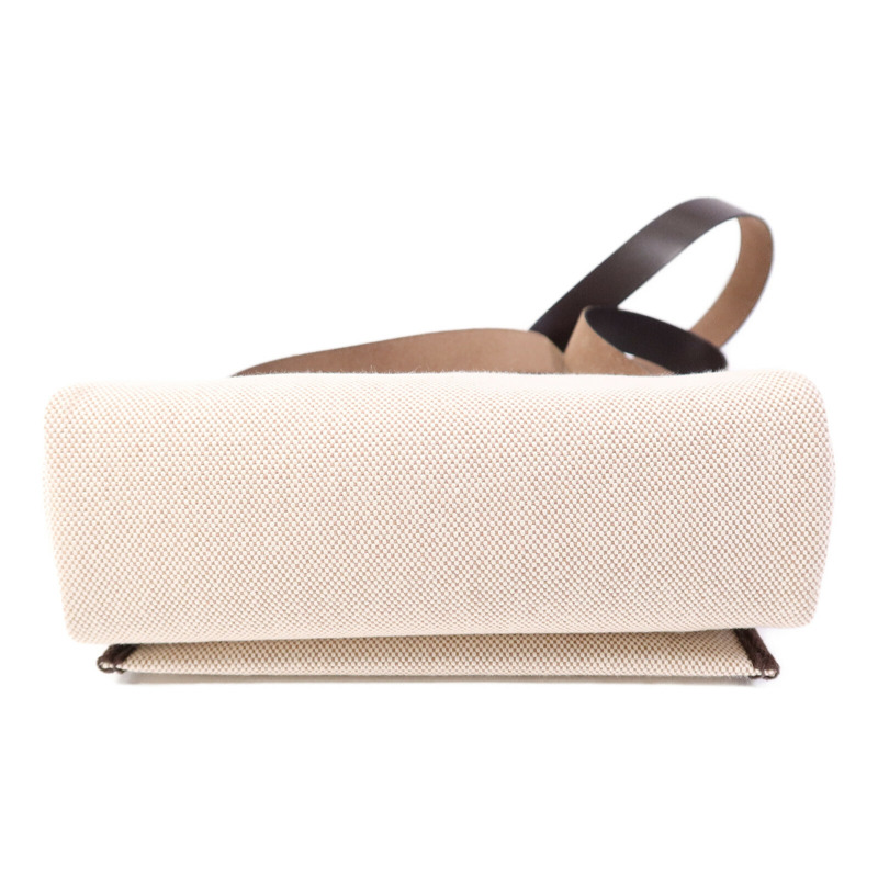 HERMES 帆布Mini Herbag肩背袋Ebene-3