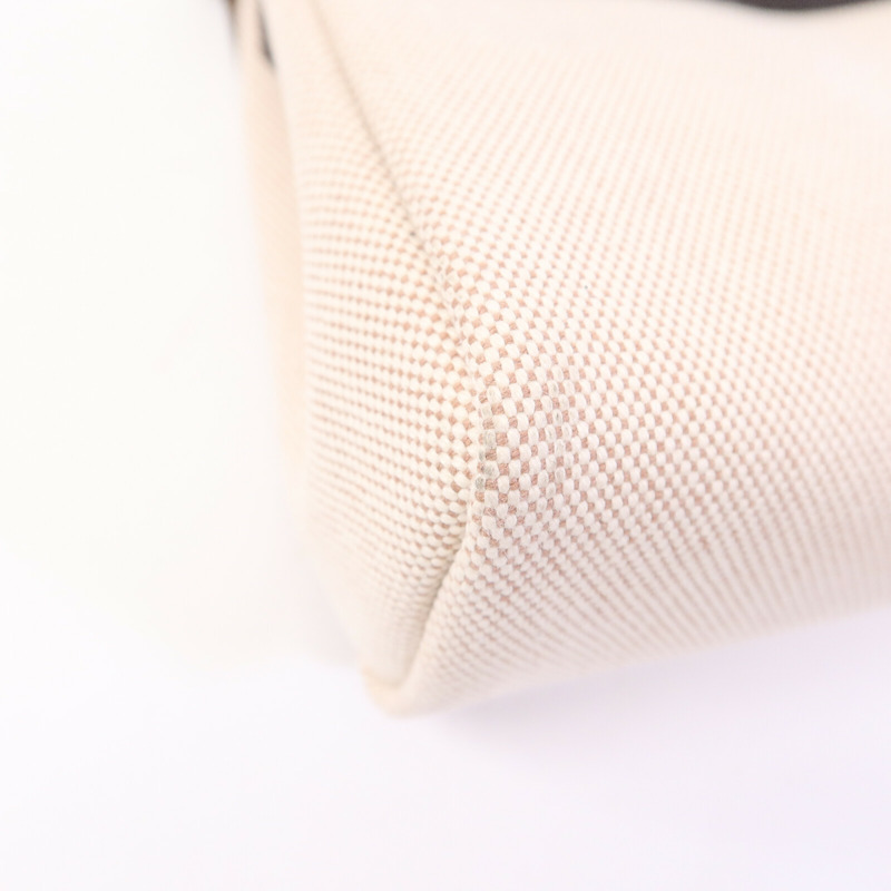 HERMES 帆布Mini Herbag肩背袋Ebene-11