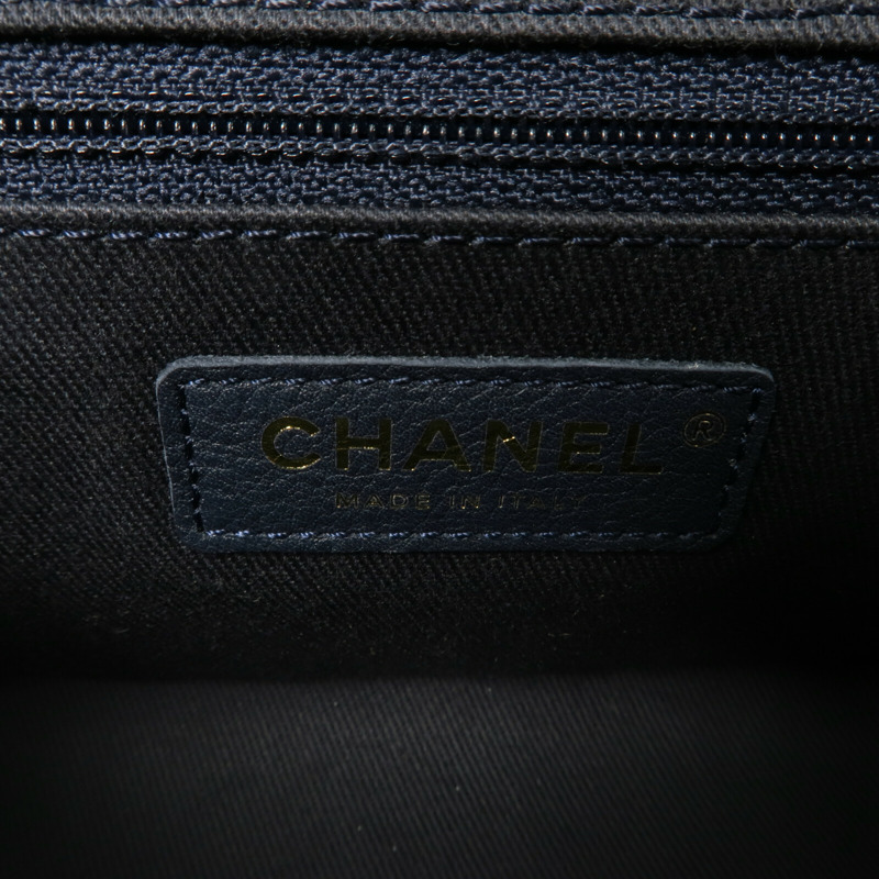CHANEL 牛皮皮革Bussiness Affinity Small鏈帶手挽肩背兩用袋-6