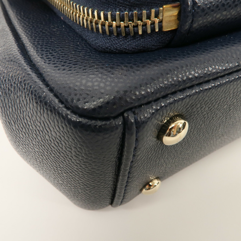 CHANEL 牛皮皮革Bussiness Affinity Small鏈帶手挽肩背兩用袋-11