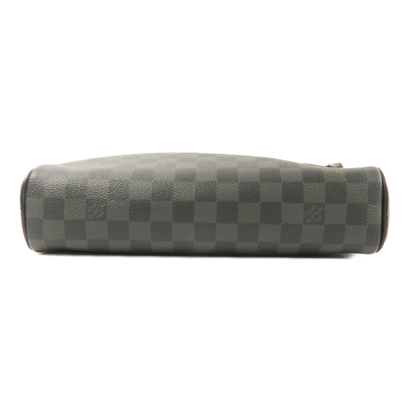 LOUIS VUITTON Damier Graphite Dayton Reporter Bag肩背袋-3