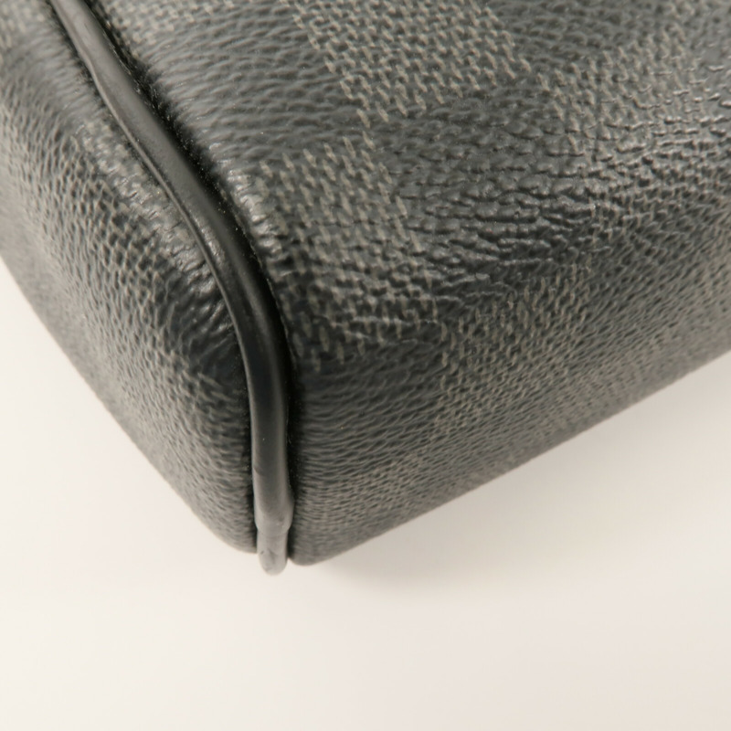 LOUIS VUITTON Damier Graphite Dayton Reporter Bag肩背袋-13