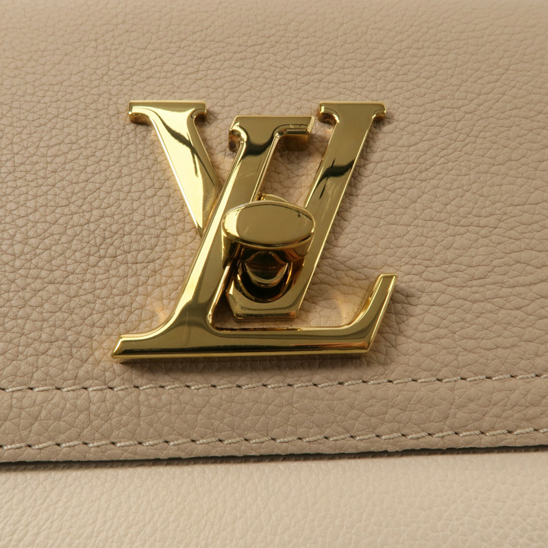 LOUIS VUITTON 牛皮皮革Lockme Tender手挽肩背兩用袋-5