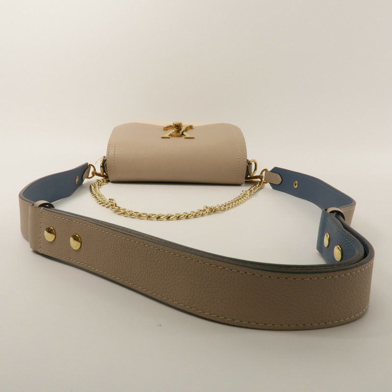 LOUIS VUITTON 牛皮皮革Lockme Tender手挽肩背兩用袋-8