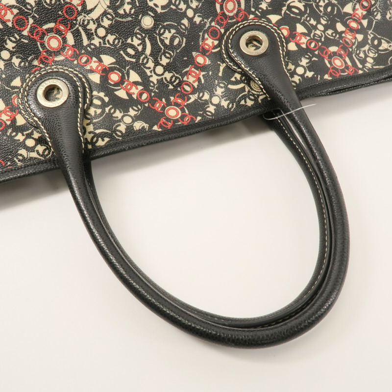 CHANEL 塗層帆布Tote Bag手挽袋-10