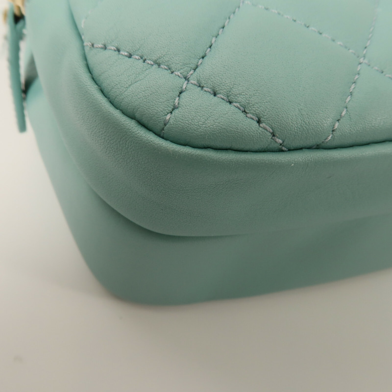 CHANEL 牛皮皮革Camera Bag鏈帶肩背袋-11