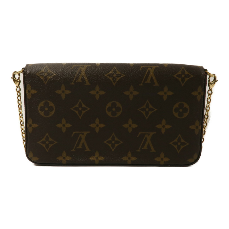 LOUIS VUITTON Monogram Hollywood Xmas Felicie Pochette鏈帶肩背袋-1