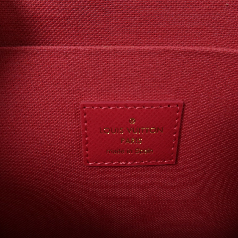 LOUIS VUITTON Monogram Hollywood Xmas Felicie Pochette鏈帶肩背袋-5