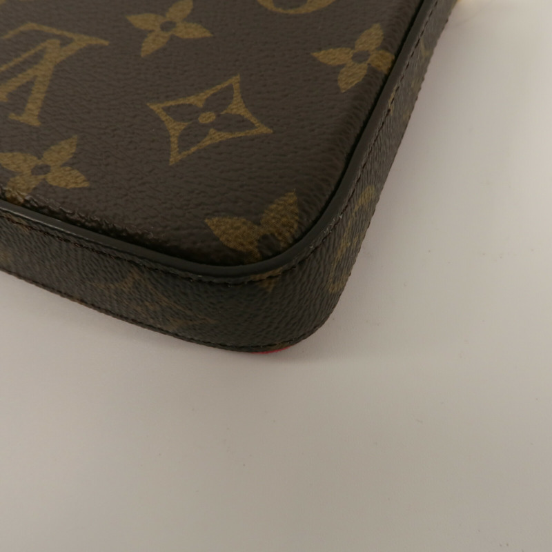 LOUIS VUITTON Monogram Hollywood Xmas Felicie Pochette鏈帶肩背袋-15