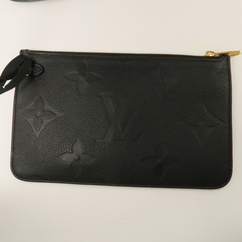 LOUIS VUITTON Monogram Empreinte Neverfull MM手挽袋-9