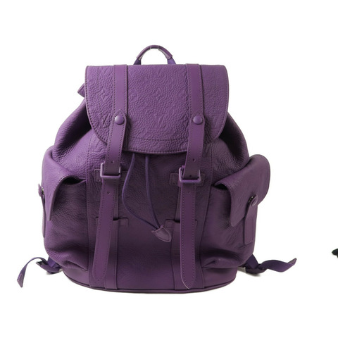 LOUIS VUITTON Monogram Taurillon Christopher PM背包