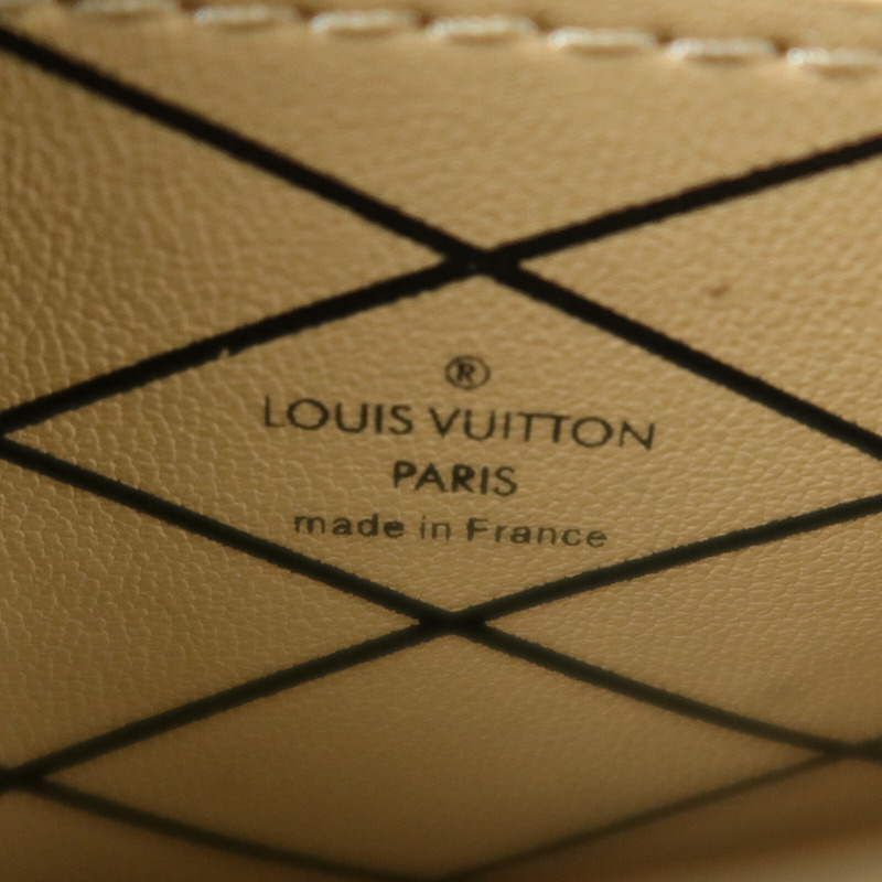 LOUIS VUITTON Monogram Vertical Trunk鏈帶肩背袋-5