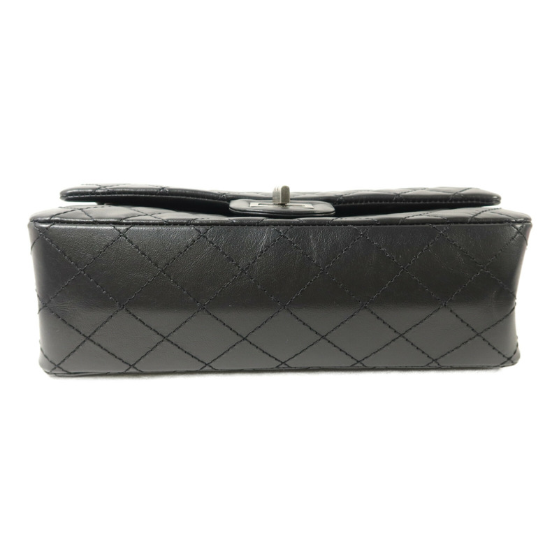 CHANEL 牛皮皮革2.55 Small鏈帶手挽肩背兩用袋-3