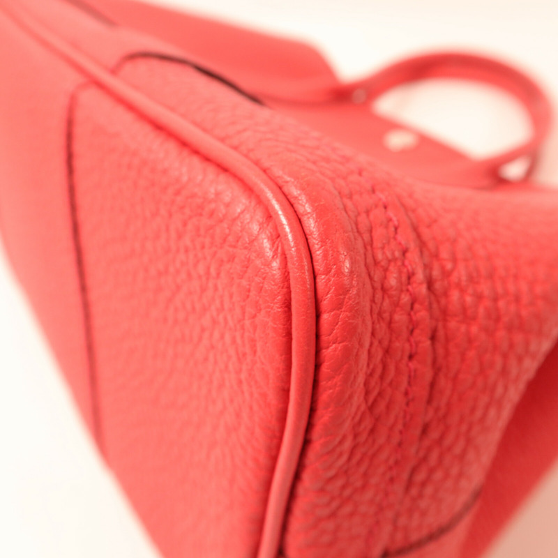 HERMES Clemence皮革Garden Party TPM手挽袋Bougainvillier-13