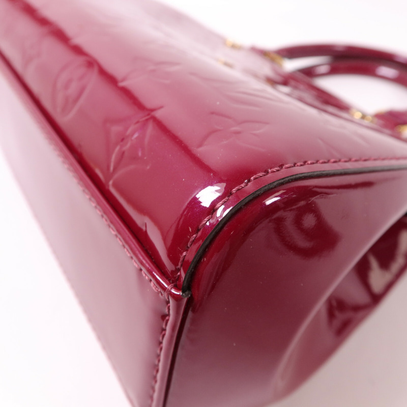 LOUIS VUITTON Monogram Vernis Brera PM手挽肩背兩用袋-12