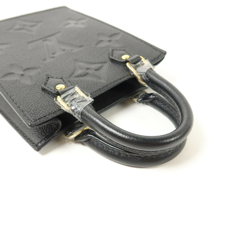 LOUIS VUITTON Monogram Empreinte Petit Sac Plat手挽肩背兩用袋-6