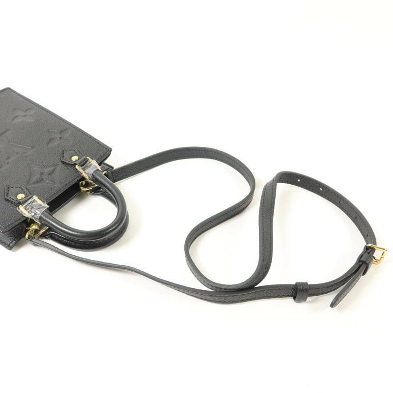LOUIS VUITTON Monogram Empreinte Petit Sac Plat手挽肩背兩用袋-7