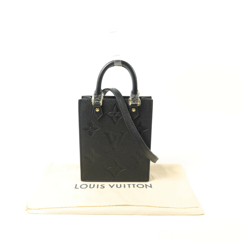 LOUIS VUITTON Monogram Empreinte Petit Sac Plat手挽肩背兩用袋-8