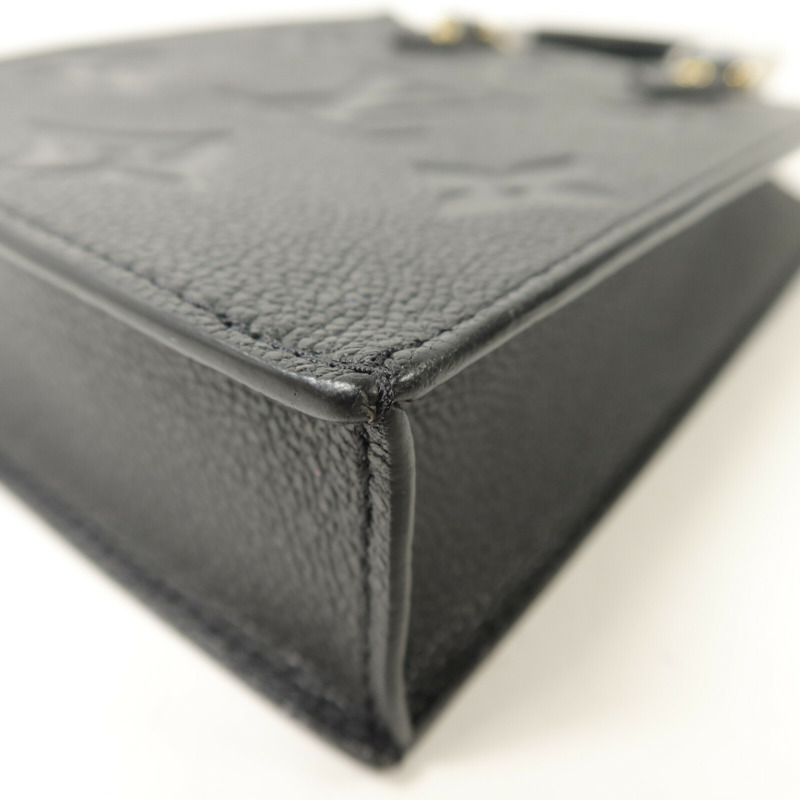 LOUIS VUITTON Monogram Empreinte Petit Sac Plat手挽肩背兩用袋-10