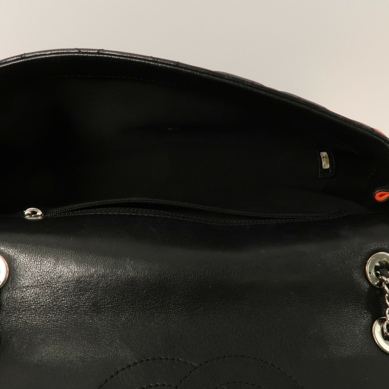 CHANEL 牛皮皮革Flap Bag Cuba鏈帶肩背袋-4