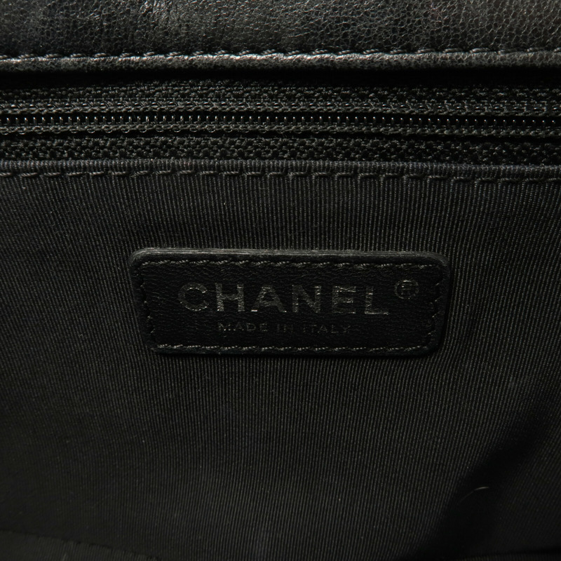 CHANEL 牛皮皮革Flap Bag Cuba鏈帶肩背袋-6