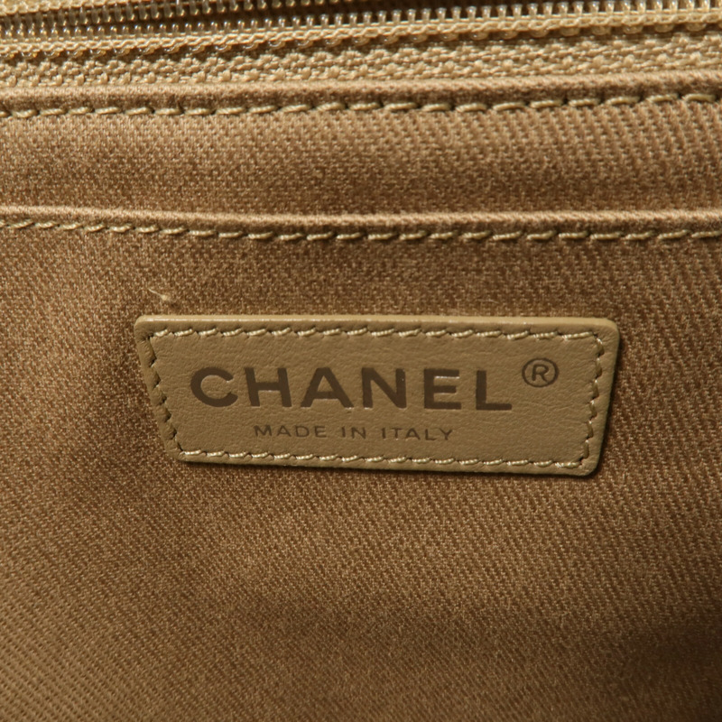 CHANEL 牛皮皮革Chain Shoulder鏈帶肩背袋-6