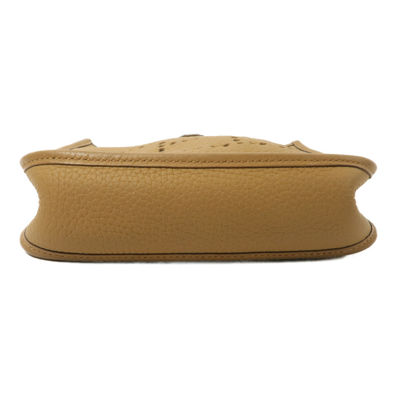 HERMES Clemence皮革Evelyne TPM肩背袋Biscuit-3