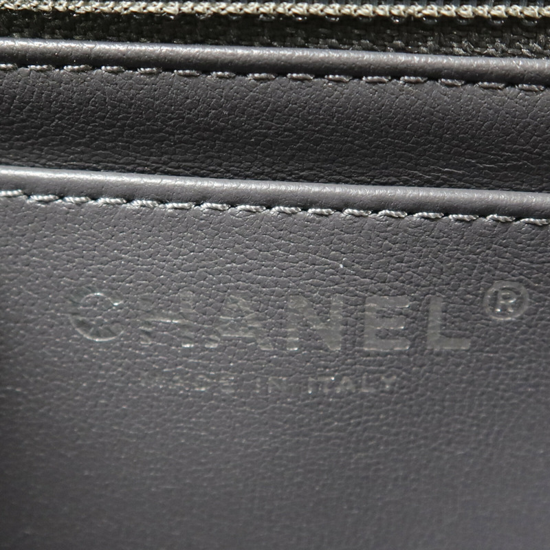 CHANEL 牛皮皮革Mini 2.55鏈帶手挽肩背兩用袋-5