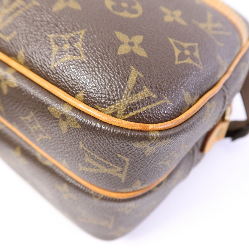 LOUIS VUITTON Monogram Reporter PM肩背袋-11
