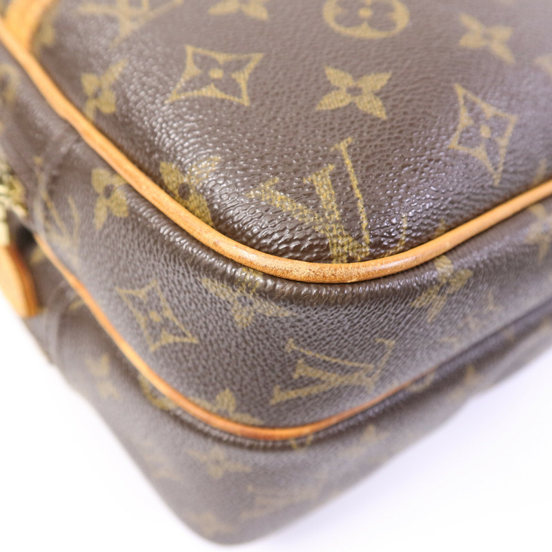 LOUIS VUITTON Monogram Reporter PM肩背袋-12