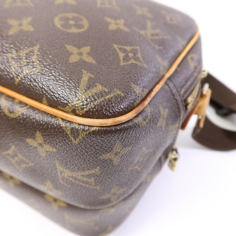 LOUIS VUITTON Monogram Reporter PM肩背袋-13
